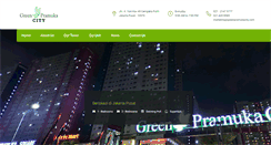 Desktop Screenshot of greenpramukacity.com
