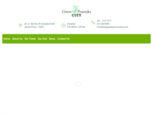 Tablet Screenshot of greenpramukacity.com